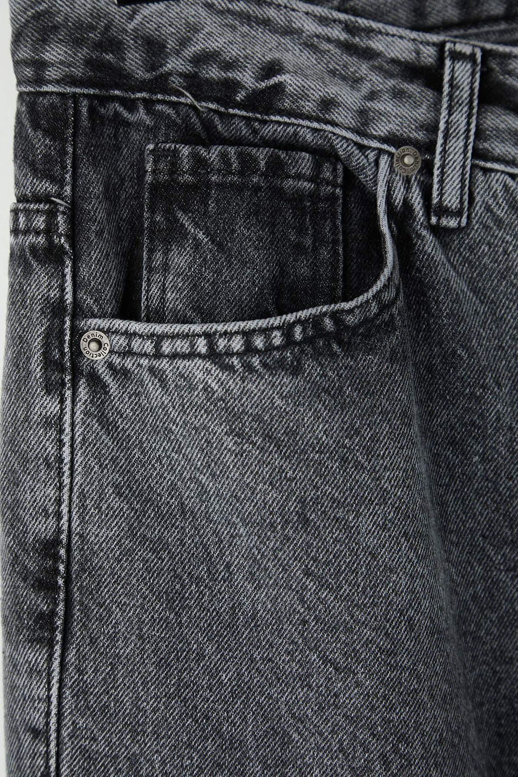 Gri Essential Fit Jeans Kot Pantolon TMNAW23JE00104