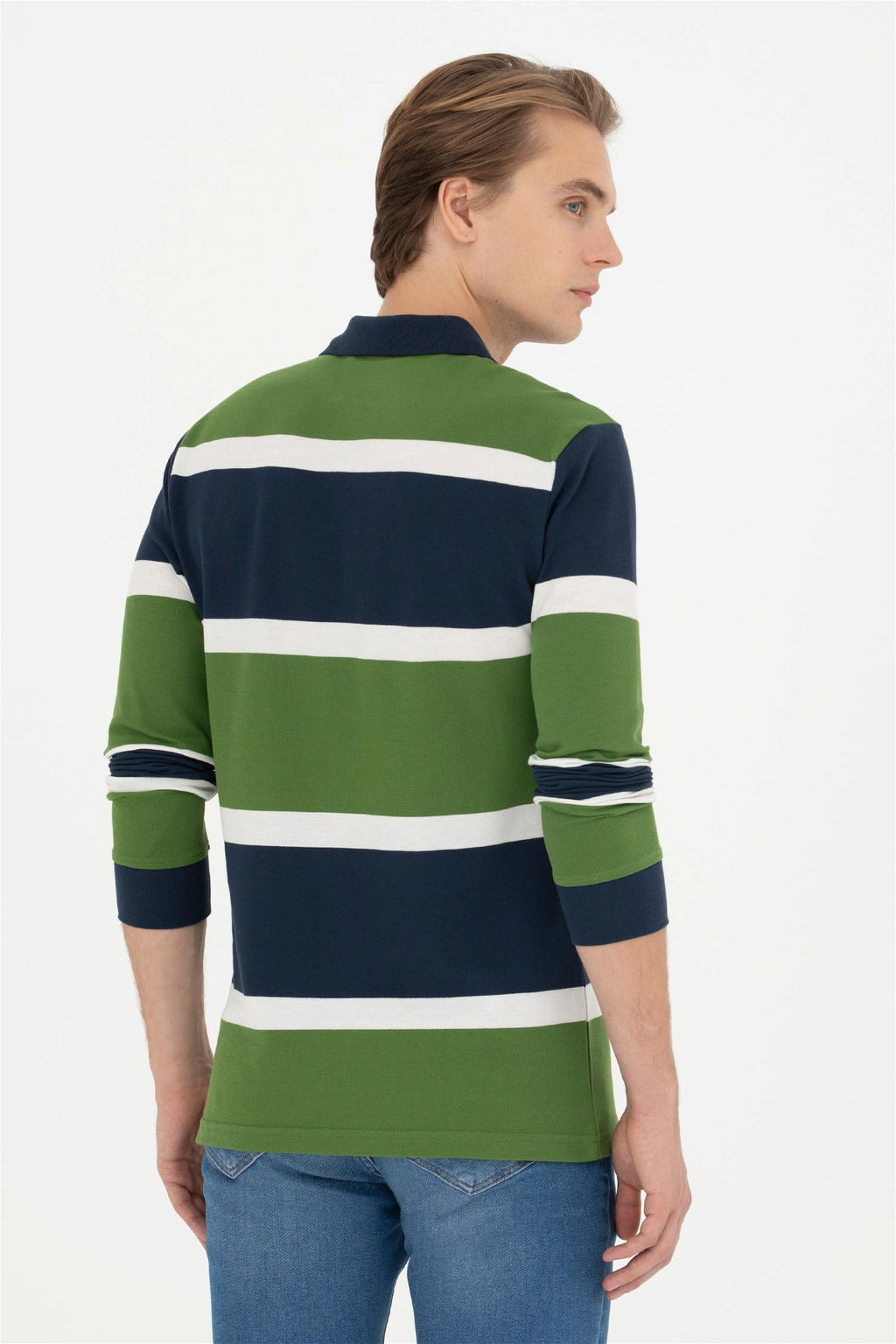 Мужской зеленый свитшот Неожиданная скидка в корзине - U.s. polo assn фото 5