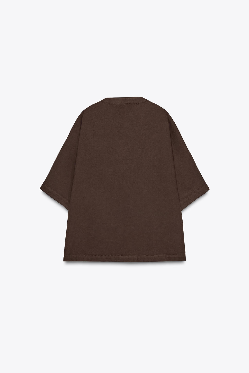 RELAXED SHIRT ZW COLLECTION - Zara фото 11