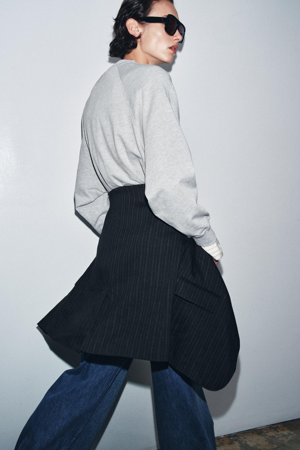 OVERSIZE LONG SLEEVE T-SHIRT - Zara фото 2