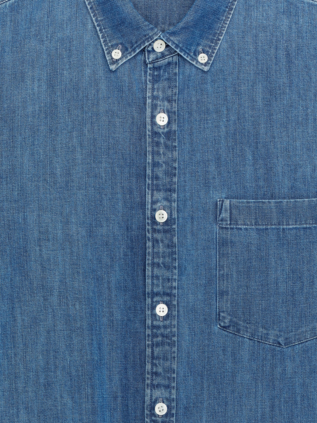 Camisa denim regular - H&m фото 5