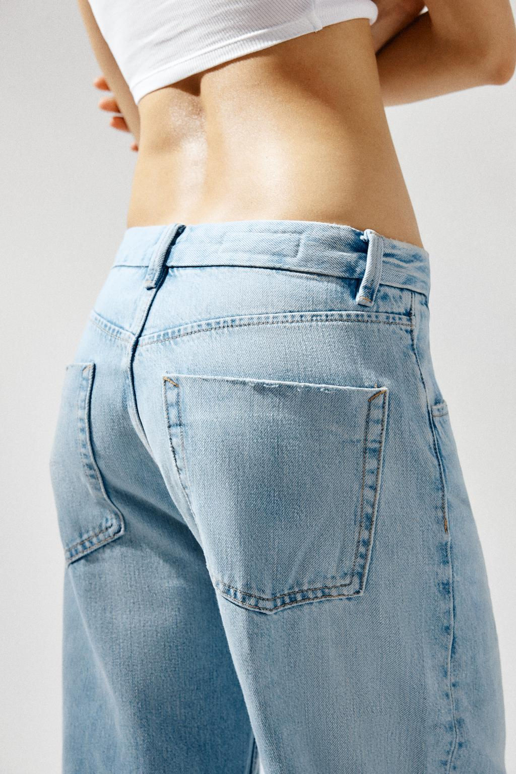 TRF CURVE HIGH-WAIST JEANS - Zara фото 7