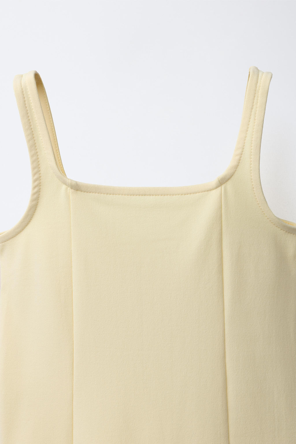 VESTIDO FALDA VUELO / Amarillo pastel - Zara фото 6