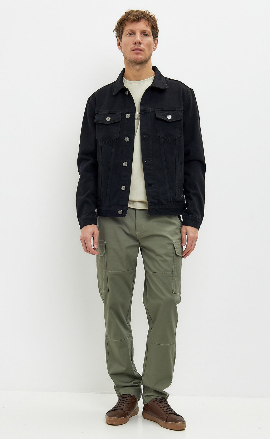 Куртка джинс P011-1336Rus black