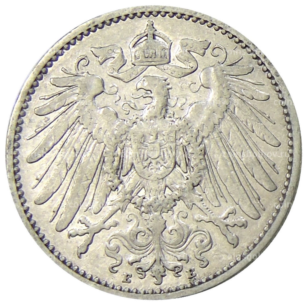 1 марка 1899 года E Германия