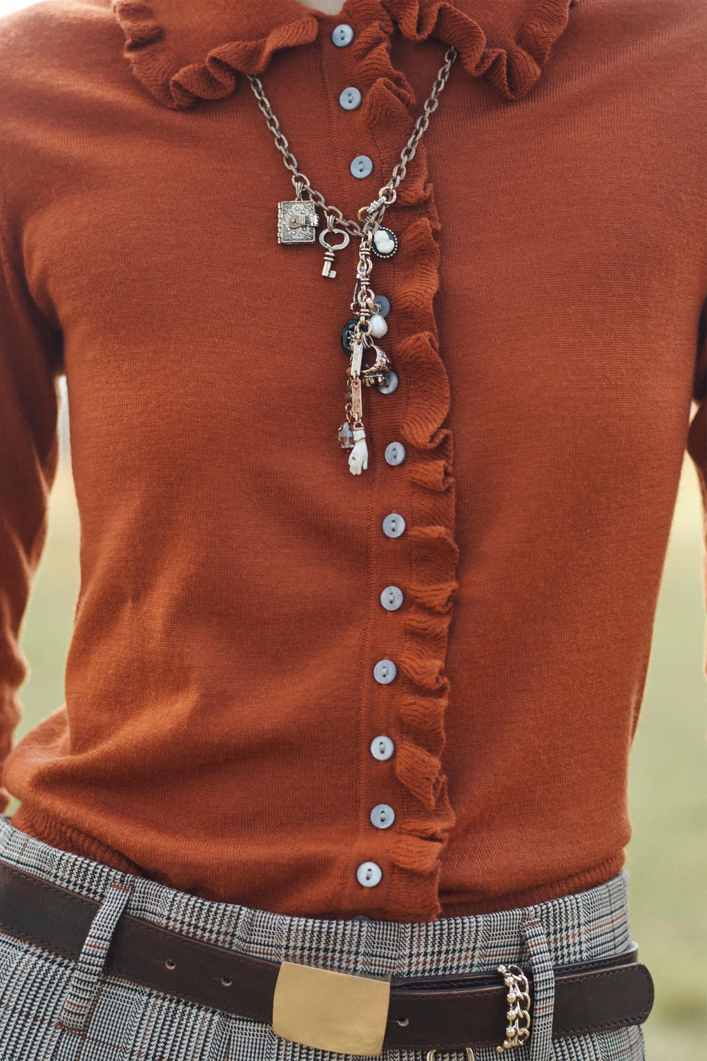 LIMITED EDITION MULTI-CHARM NECKLACE - Zara фото 2