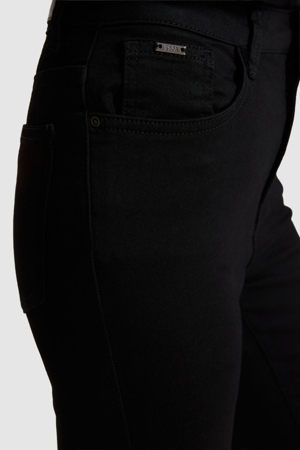 Kad_n Siyah Jean Pantolon - U.s. polo assn фото 6