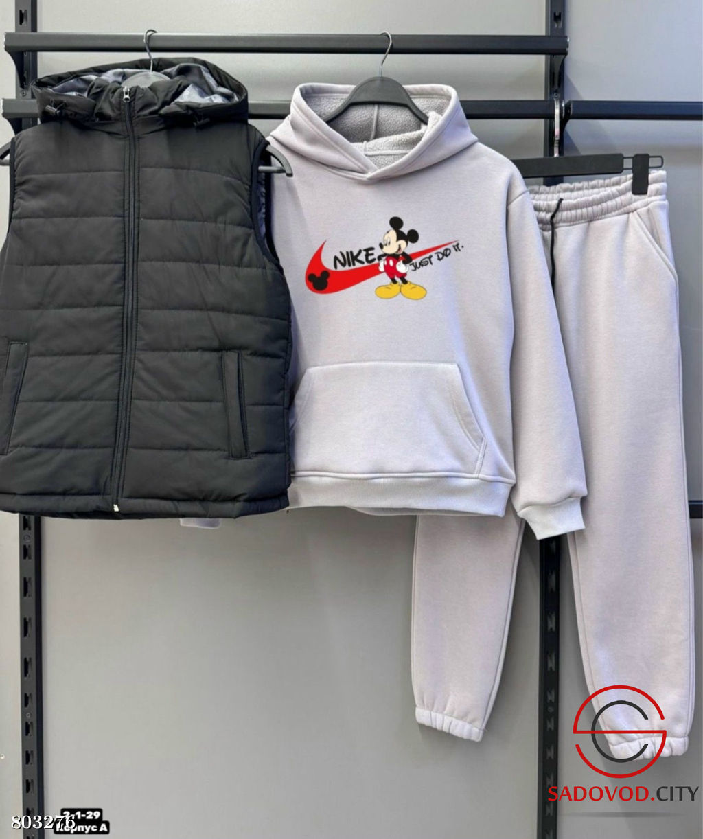 Костюм тройка, трехнитка, жилетка - Bruno фото 4