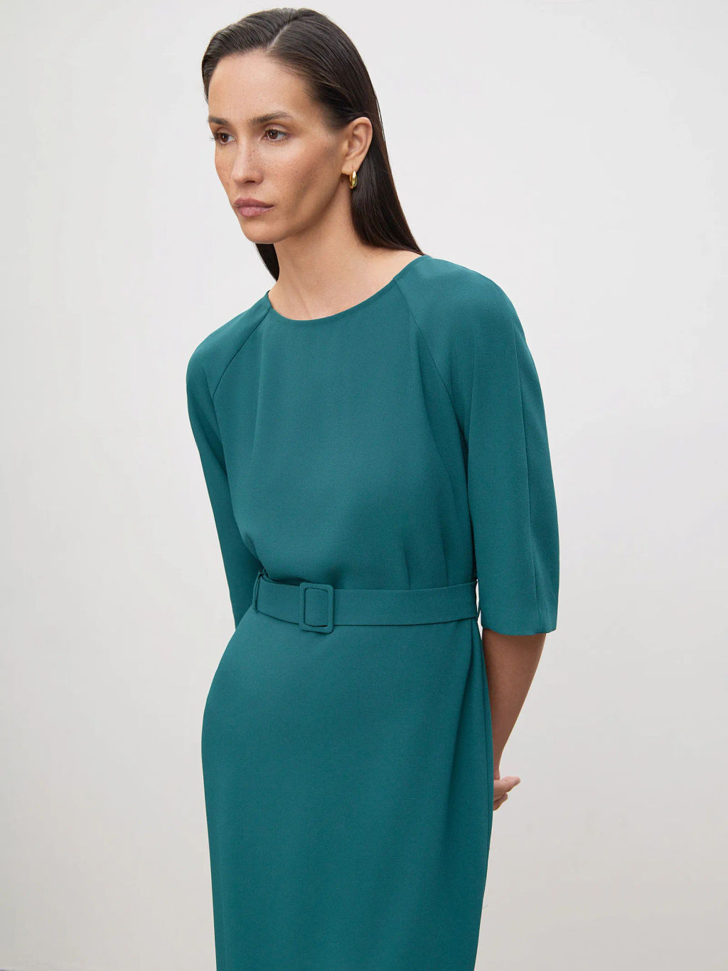 Платье а-силуэта PL1503/aloe - Emka фото 3