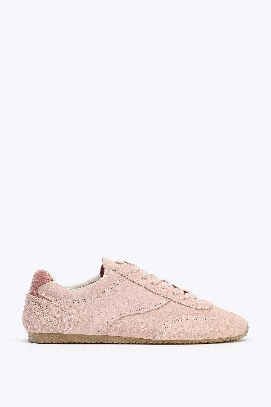 CONTRAST LEATHER TRAINERS - Zara фото 6