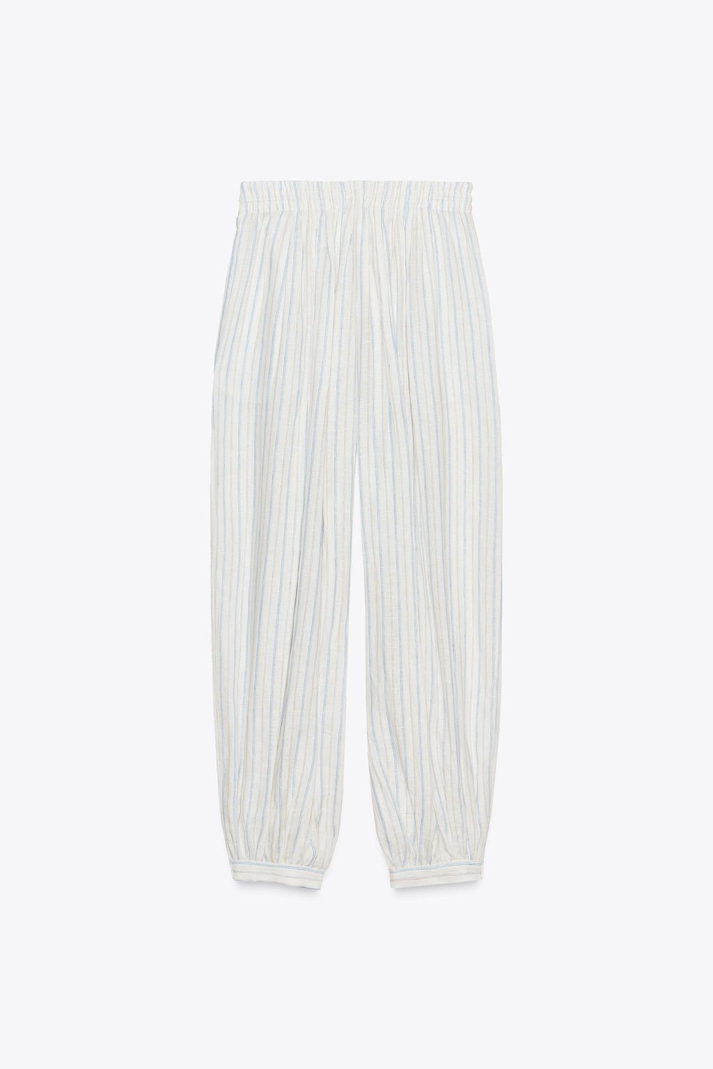 ZW COLLECTION STRIPED BALLOON TROUSERS - Zara фото 13