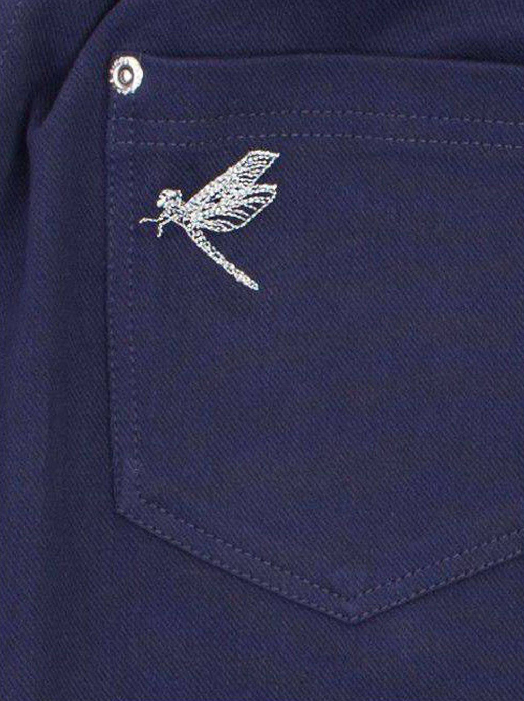 CONTE Юбка женская из однотонного трикотажного полотна FLAVIA т.синий т.синий