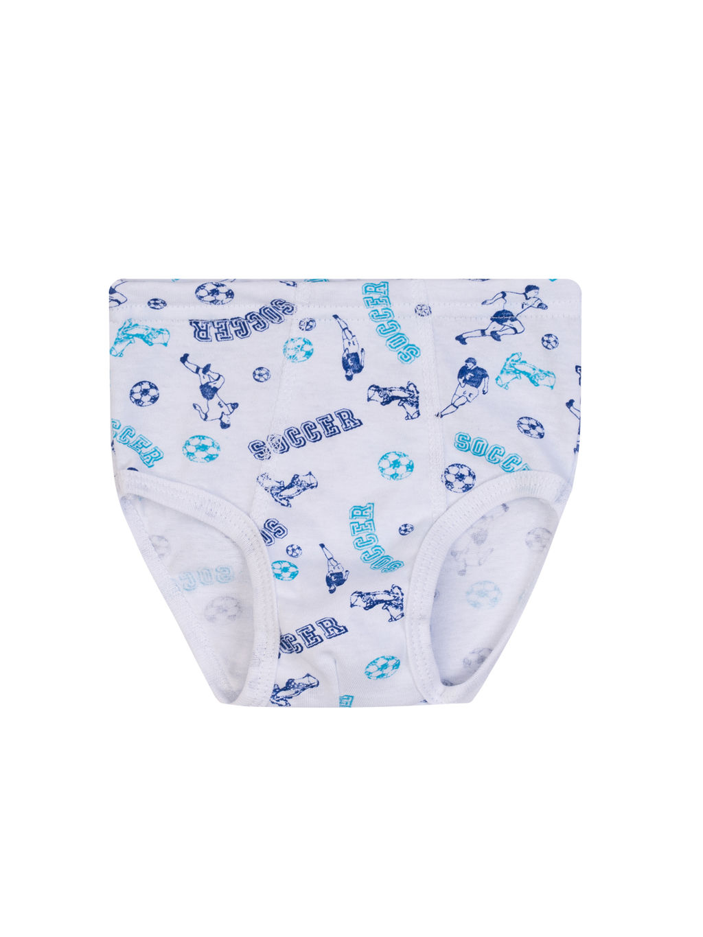 Трусы для мальчика белые футбол