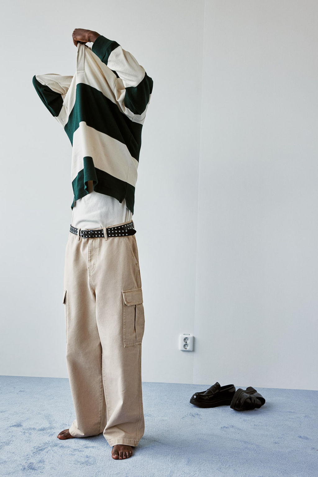 Pantalon cargo Baggy Fit - H&m фото 2