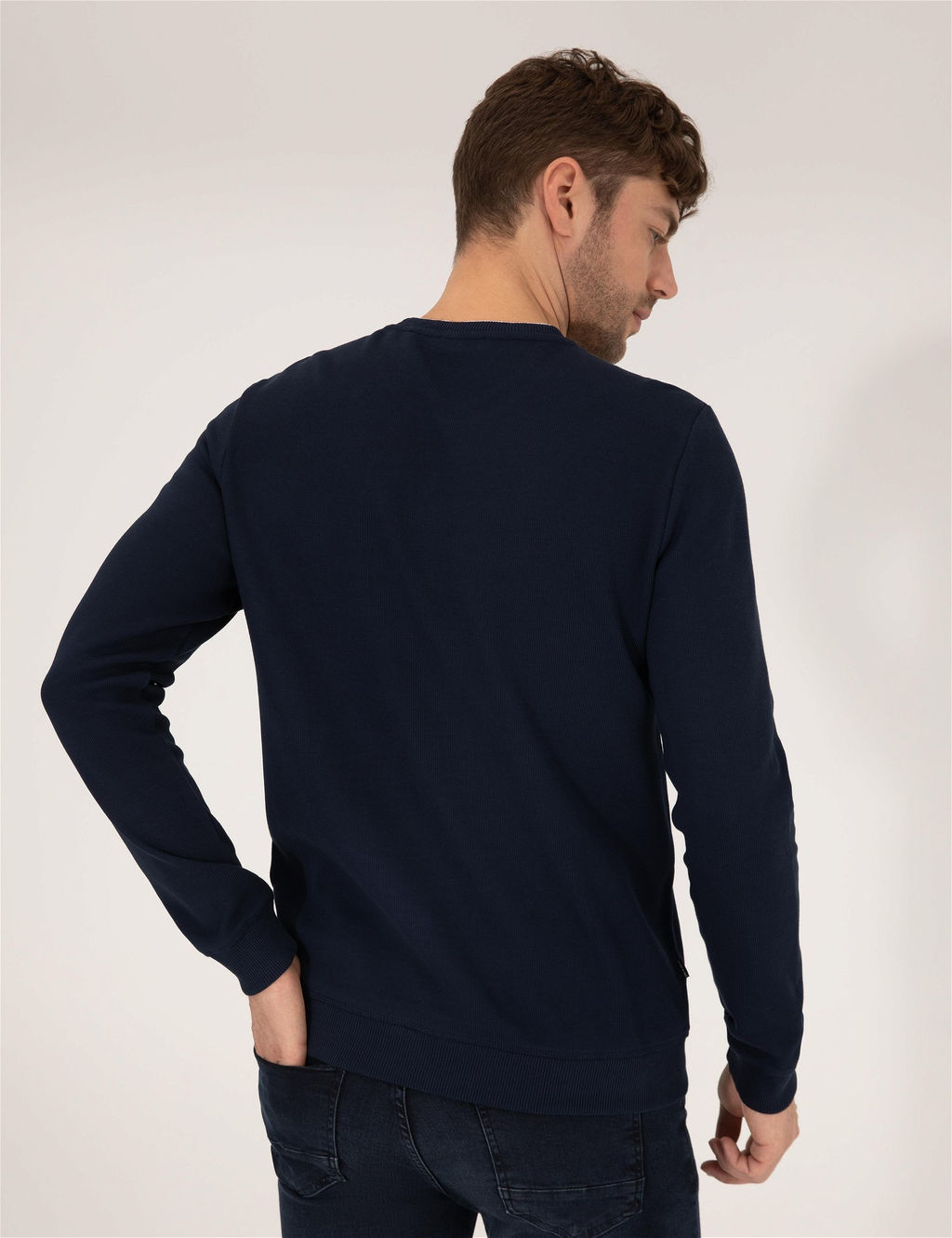Lacivert Sweatshirt - Pierre cardin фото 5