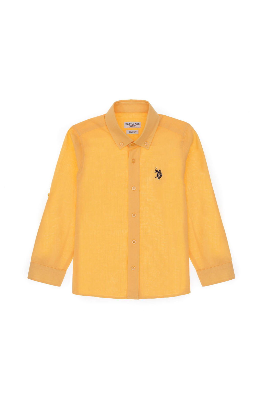 Erkek _ocuk Turuncu Uzun Kollu Basic G_mlek Sepette S_rpriz _ndirim - U.s. polo assn фото 2
