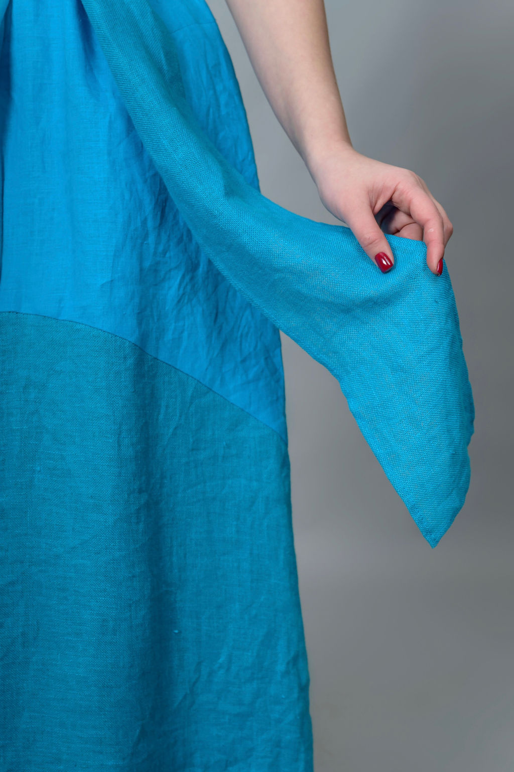 Платье 100% лен