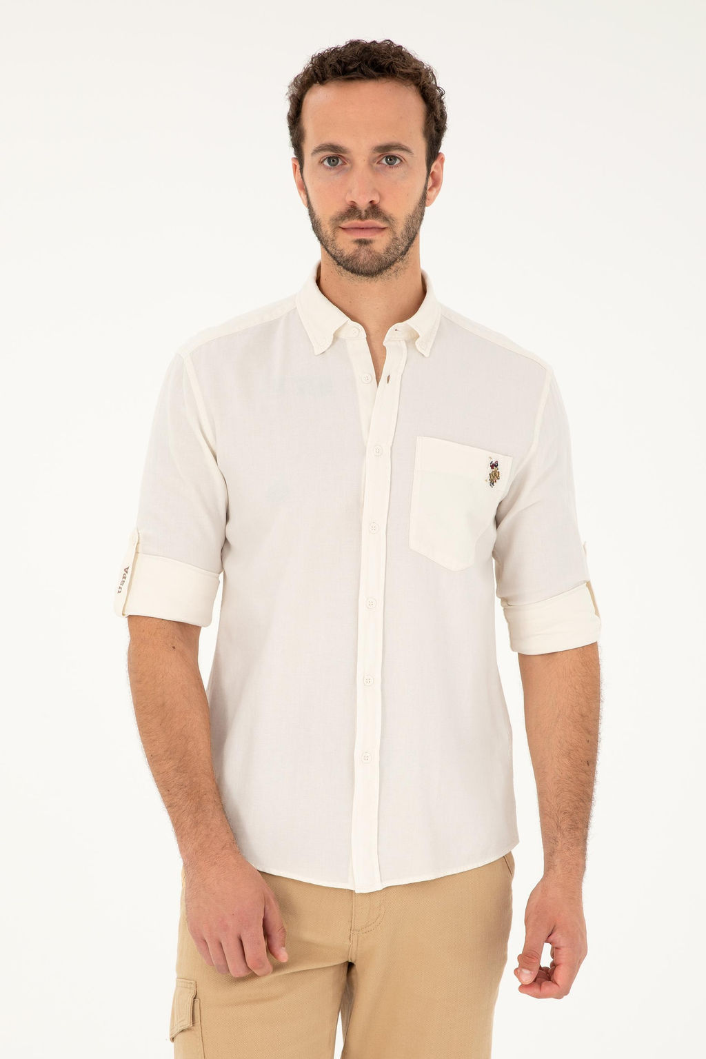 Мужская рубашка с длинным рукавом Stone Неожиданная скидка в корзине