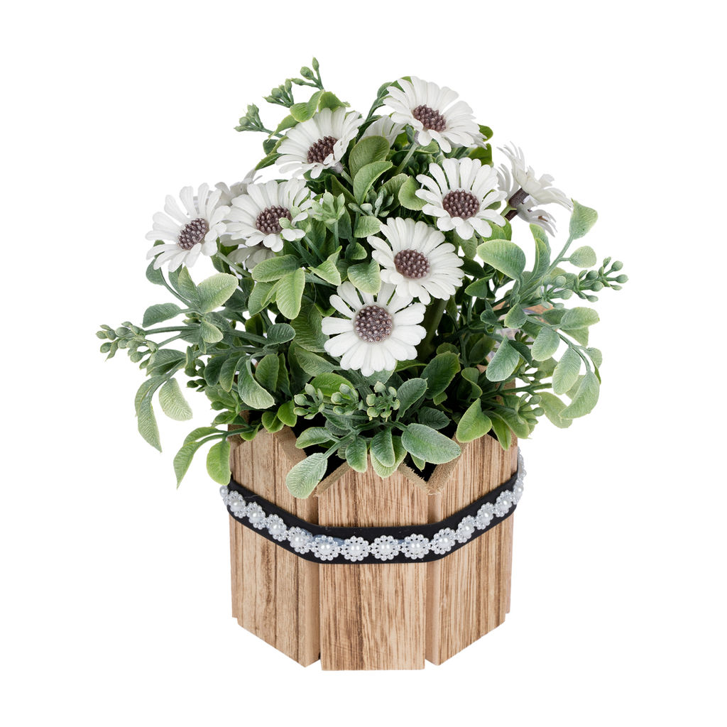 Искусственное растение Blumentag UTF-05 Растение искусственное в кашпо 11 х 18 см 6 х 1 шт. 06