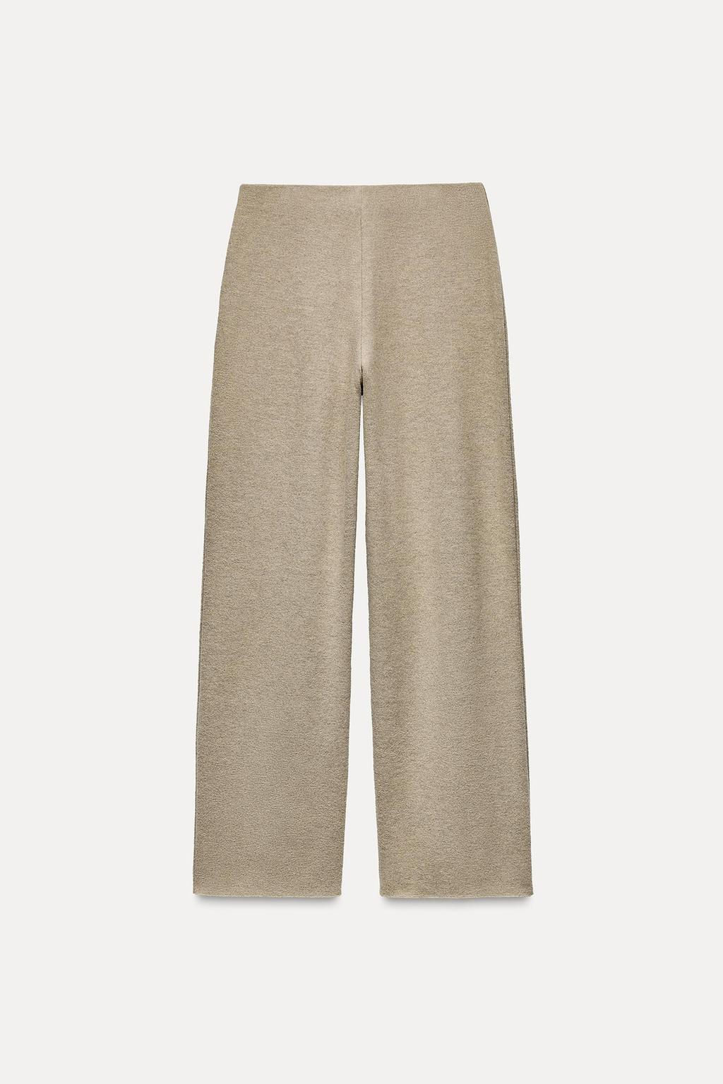 SOFT STRAIGHT-LEG TROUSERS - Zara фото 37