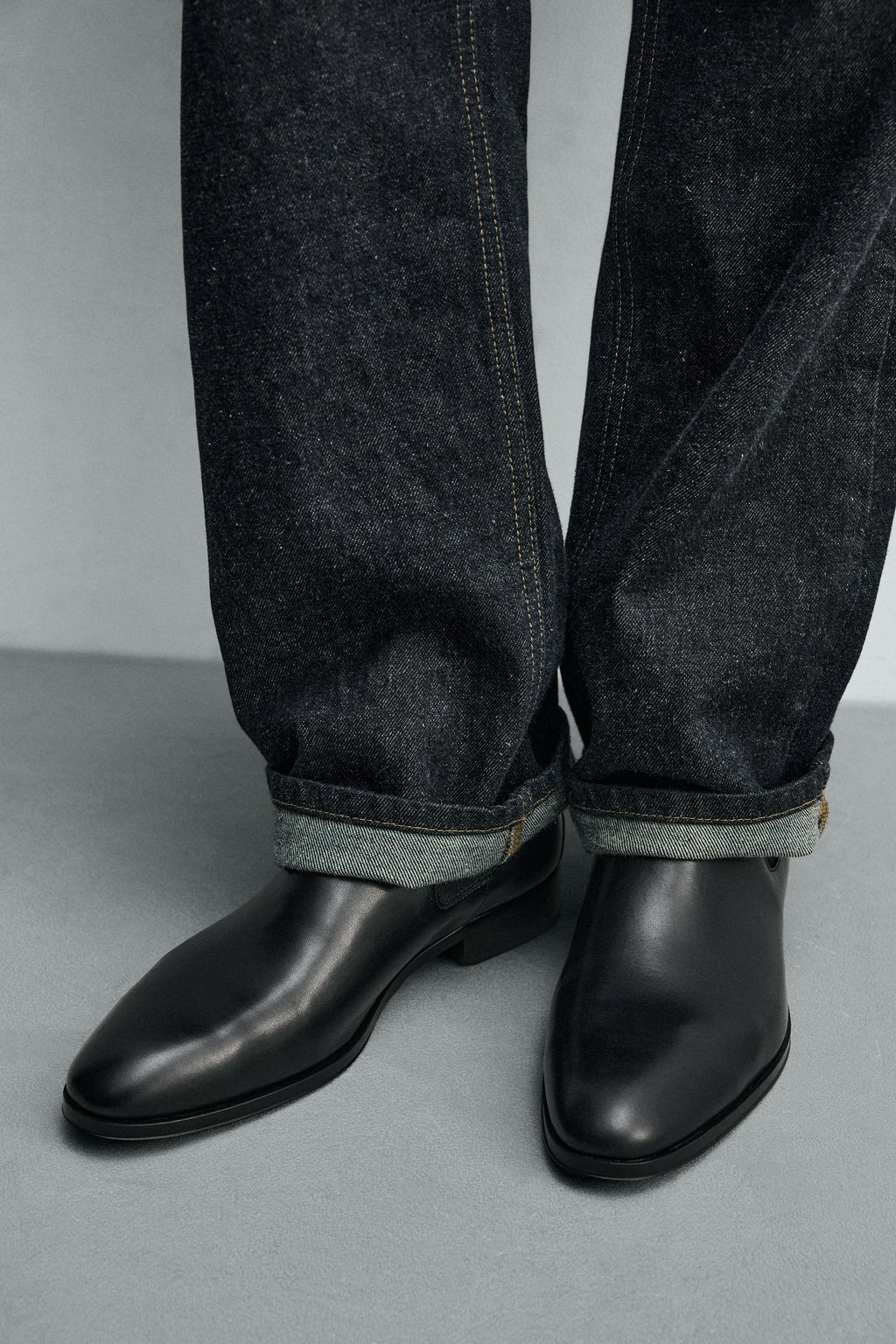 BOTA CHELSEA PUNTA / Negro - Zara фото 3