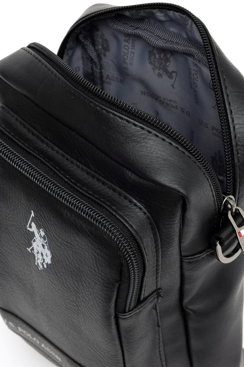 U. S. Polo Assn / Мужская черная сумка - U.s. polo assn фото 5