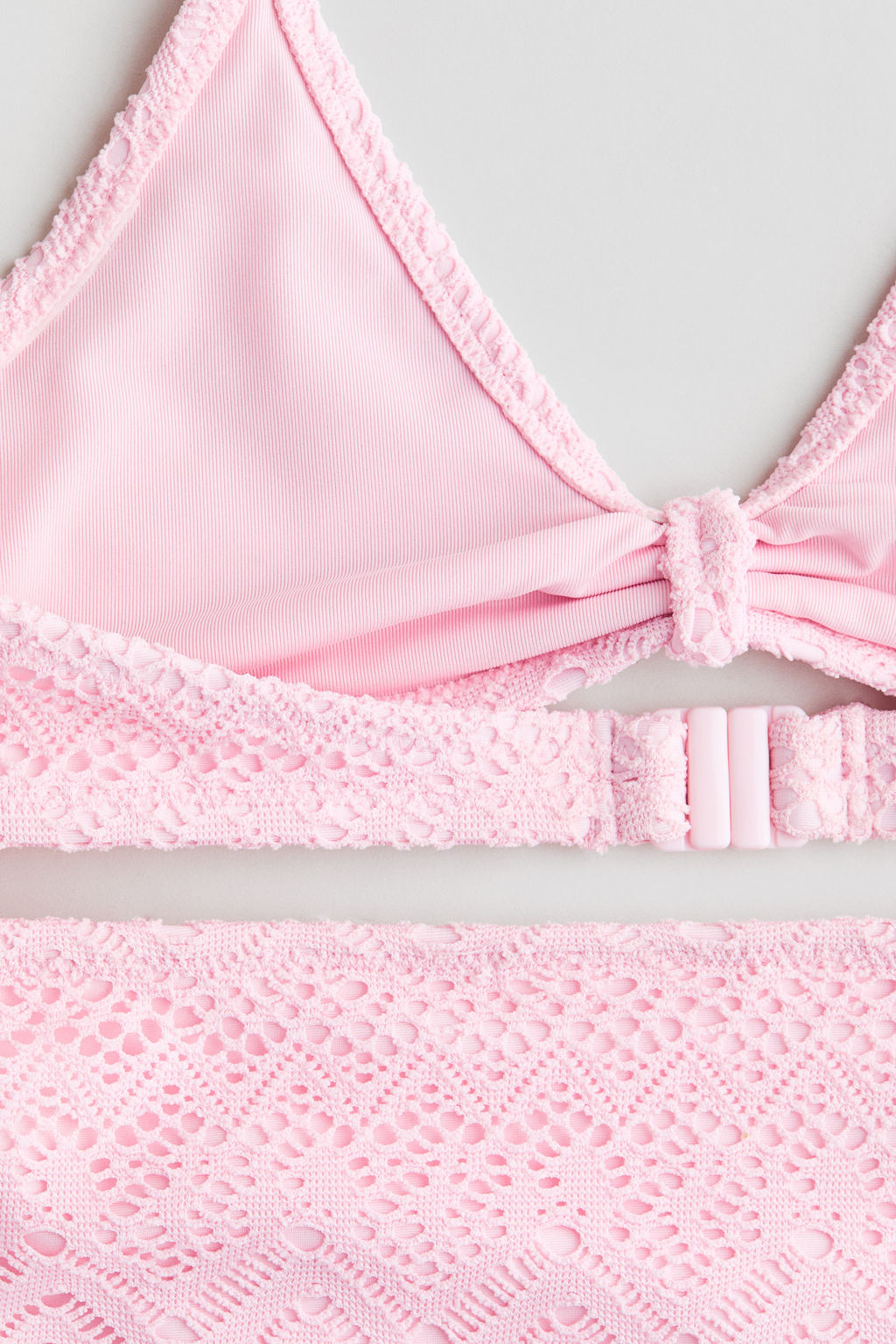 Conjunto de ba?o de 3 piezas efecto crochet - H&m фото 6