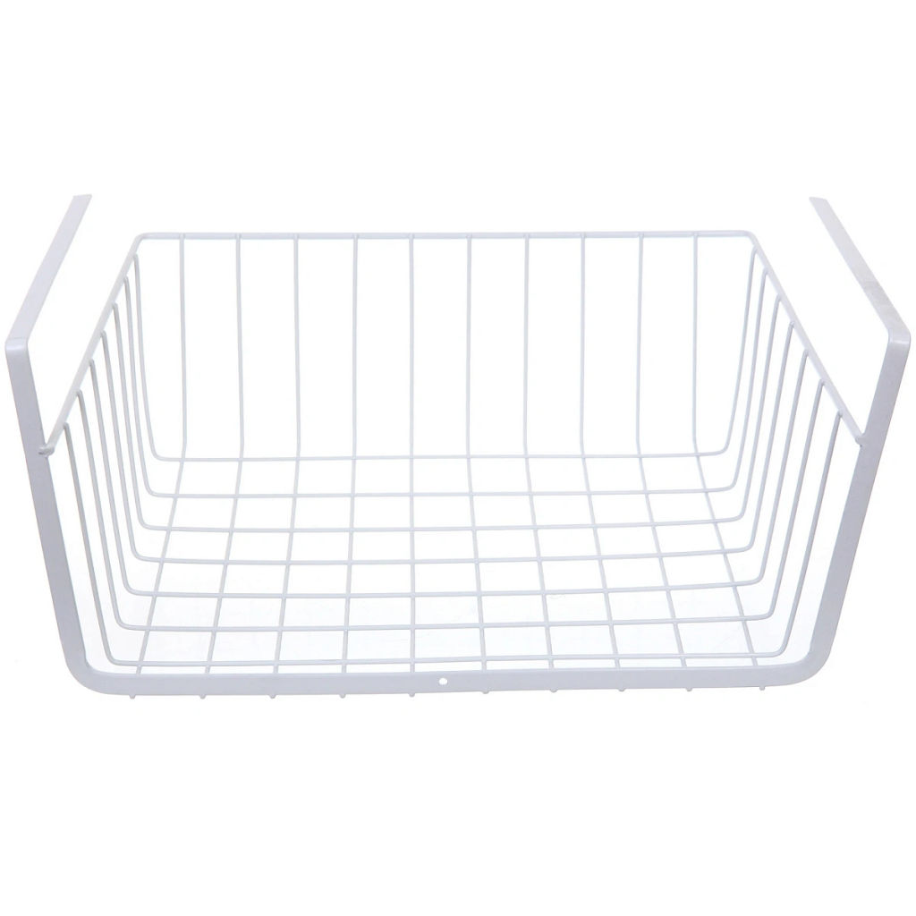 Корзина металлическая подвесная "ФАРГО", цвет белый, 32,5*22*14см (лейбл)