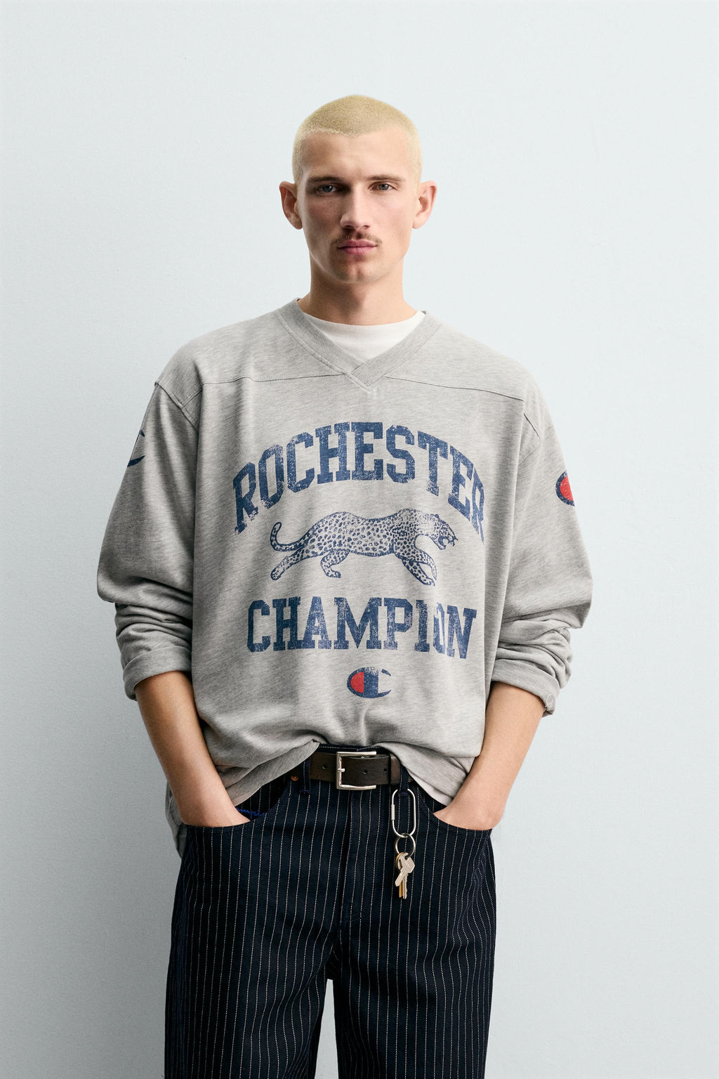 CHAMPION® X ZARA PRINTED T-SHIRT  фото 2