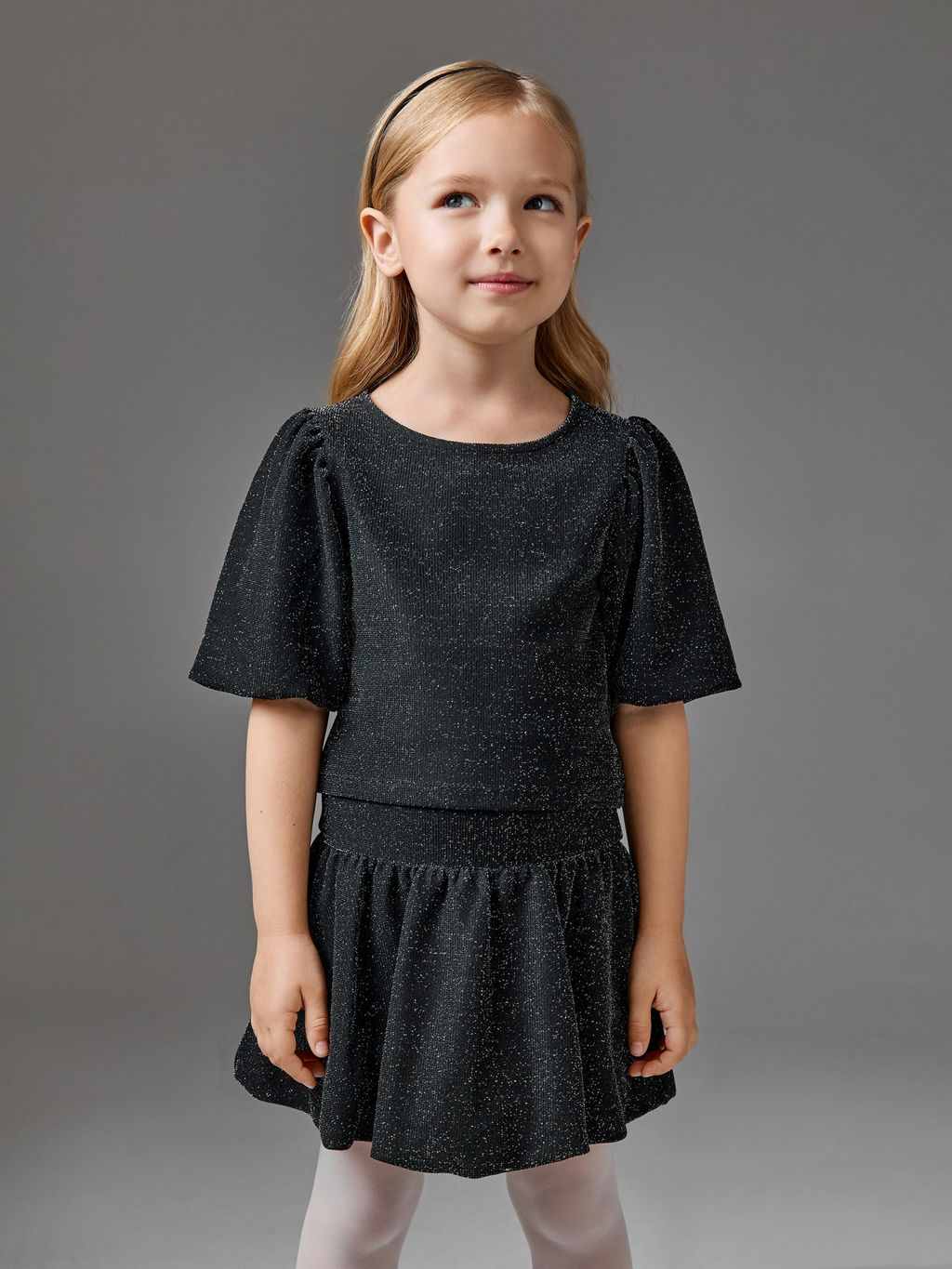 ACOOLA / Блузка детская для девочек Kashmer_bl черный фото 2