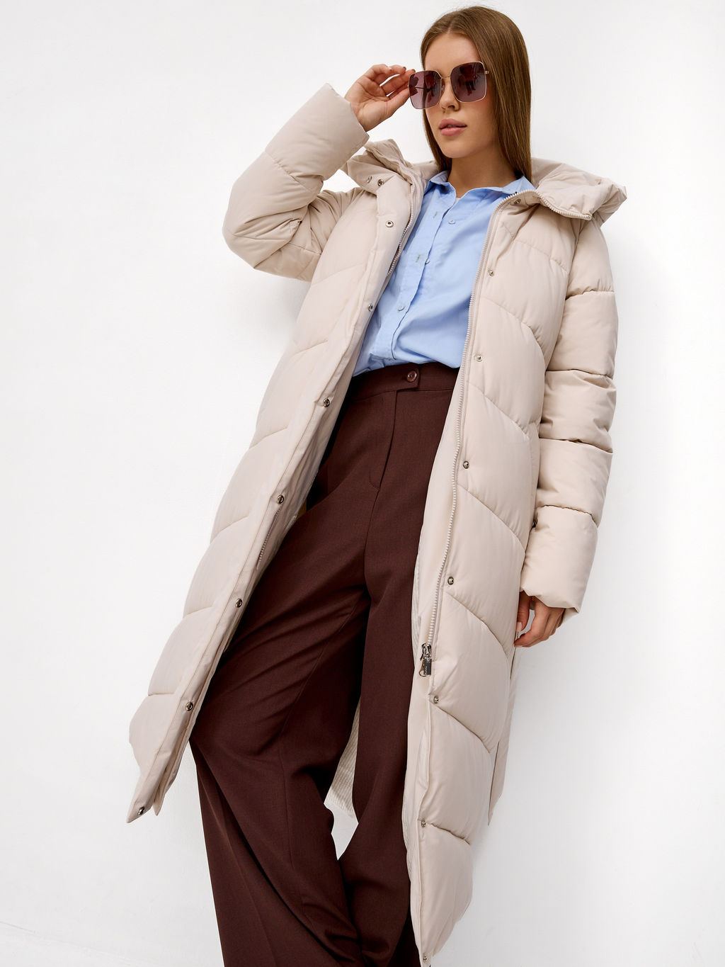 Пуховик женский HOOPS, арт. 83079zk  фото 11