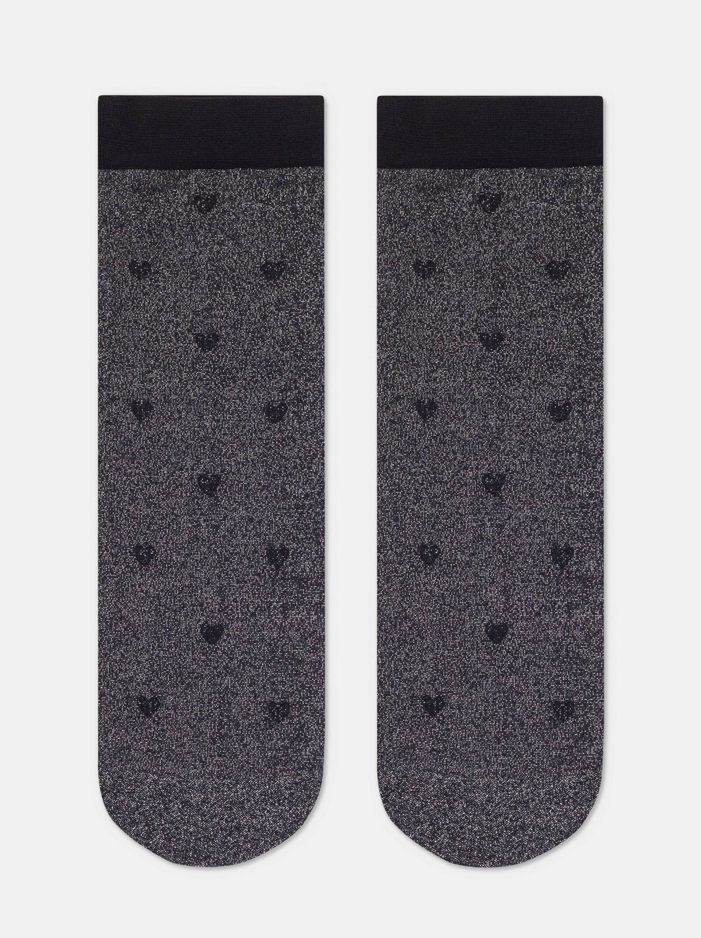 Цена за 2 пары. Носки фантазийные CONTE FANTASY Сияющие носки с объемными рисунками Hearts