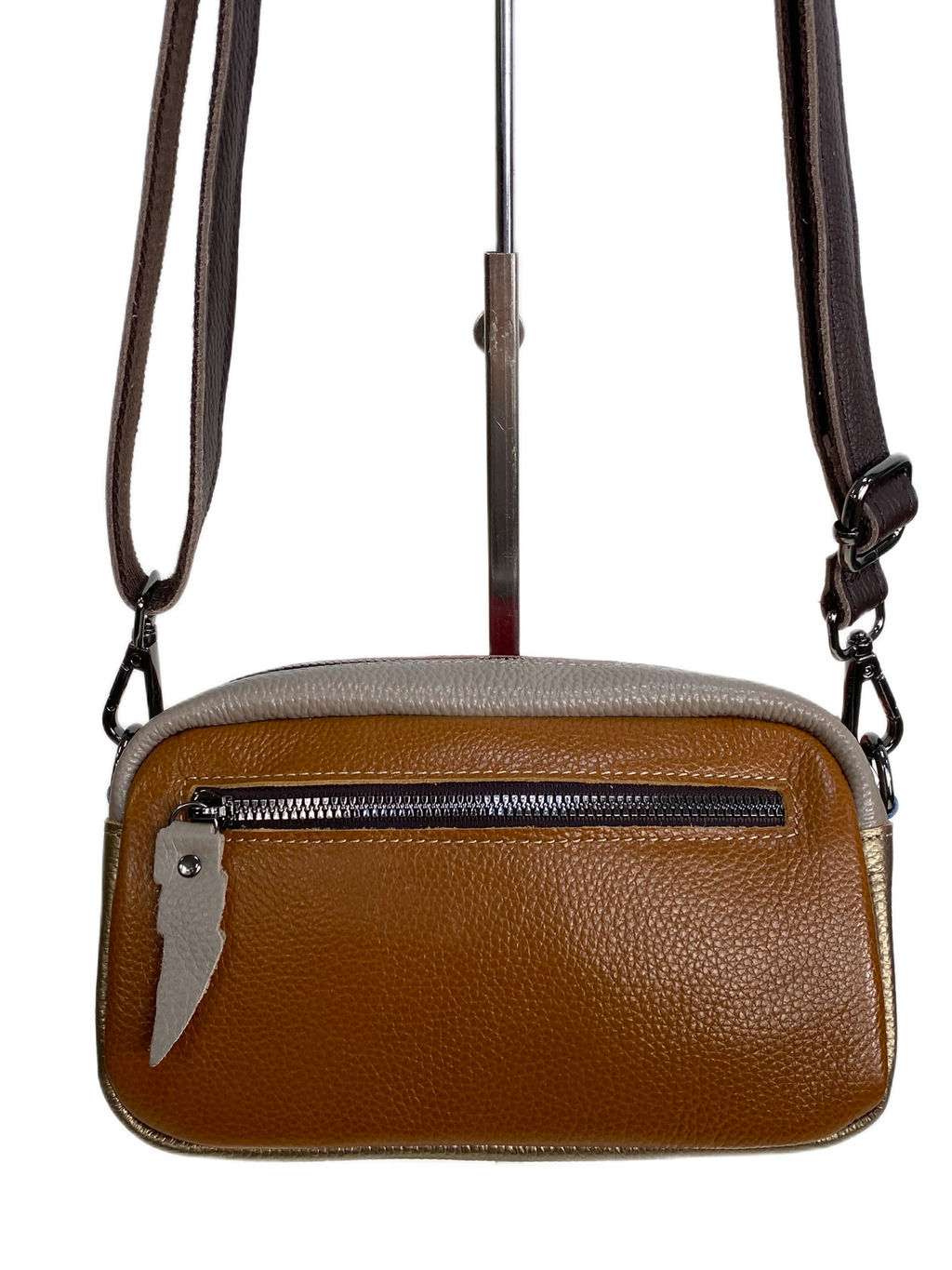 Женская сумка из натуральной кожи, цвет мультицвет - Greta фото 2