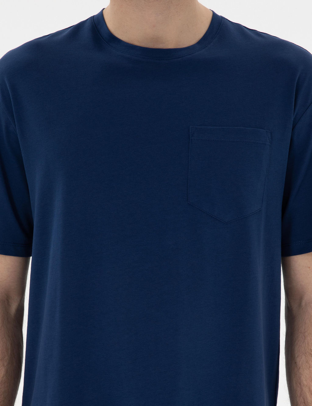 A__k Lacivert Comfort Fit Basic Ti__rt - Pierre cardin фото 6