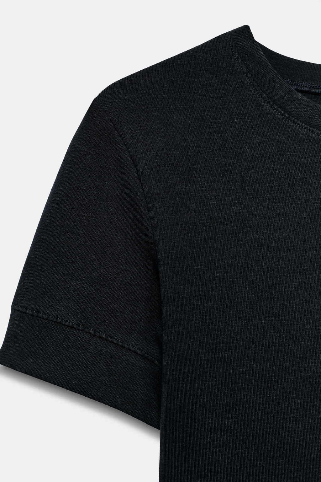 CAMISETA MINIMAL MANGA CORTA / Marino - Zara фото 9