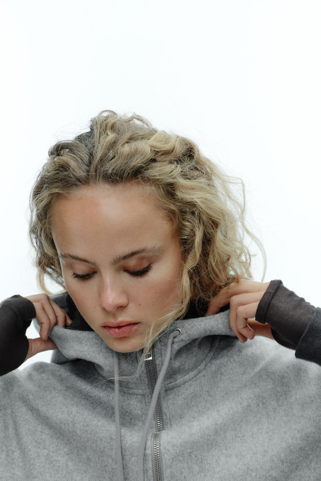 SOFT JACKET WITH PUFF SLEEVES