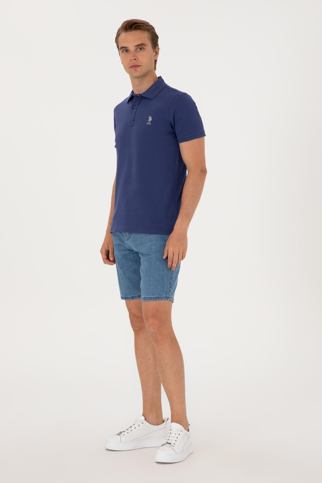 Erkek A__k Lacivert Basic Ti__rt - U.s. polo assn фото 11