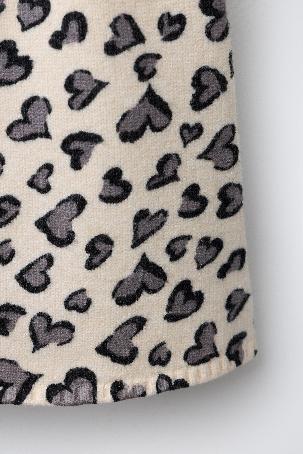 HEART KNIT SKIRT - Zara фото 4