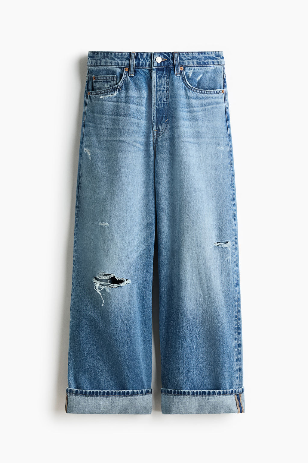 Barrel Regular Waist Ankle Jeans - H&m фото 2