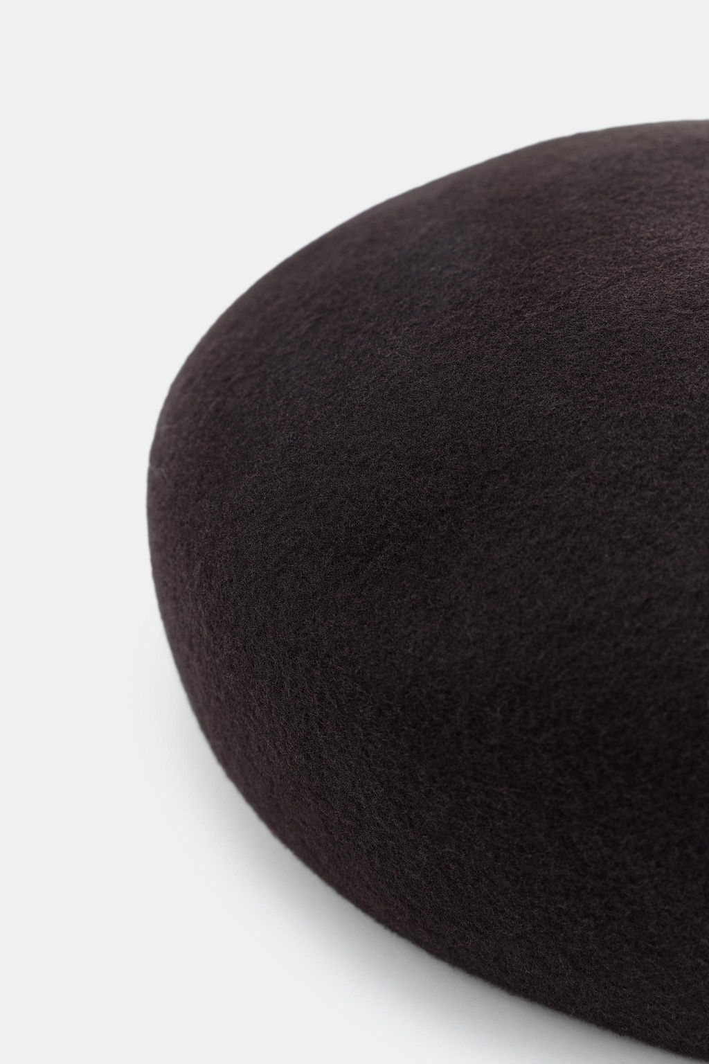 GORRO CASQUETE LANA 100% / Marr?n - Zara фото 4