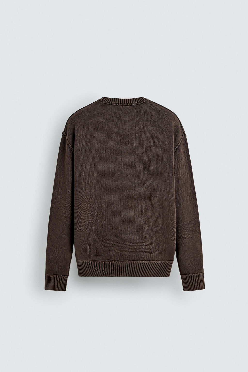 WASHED PRINT SWEATER - Zara фото 9