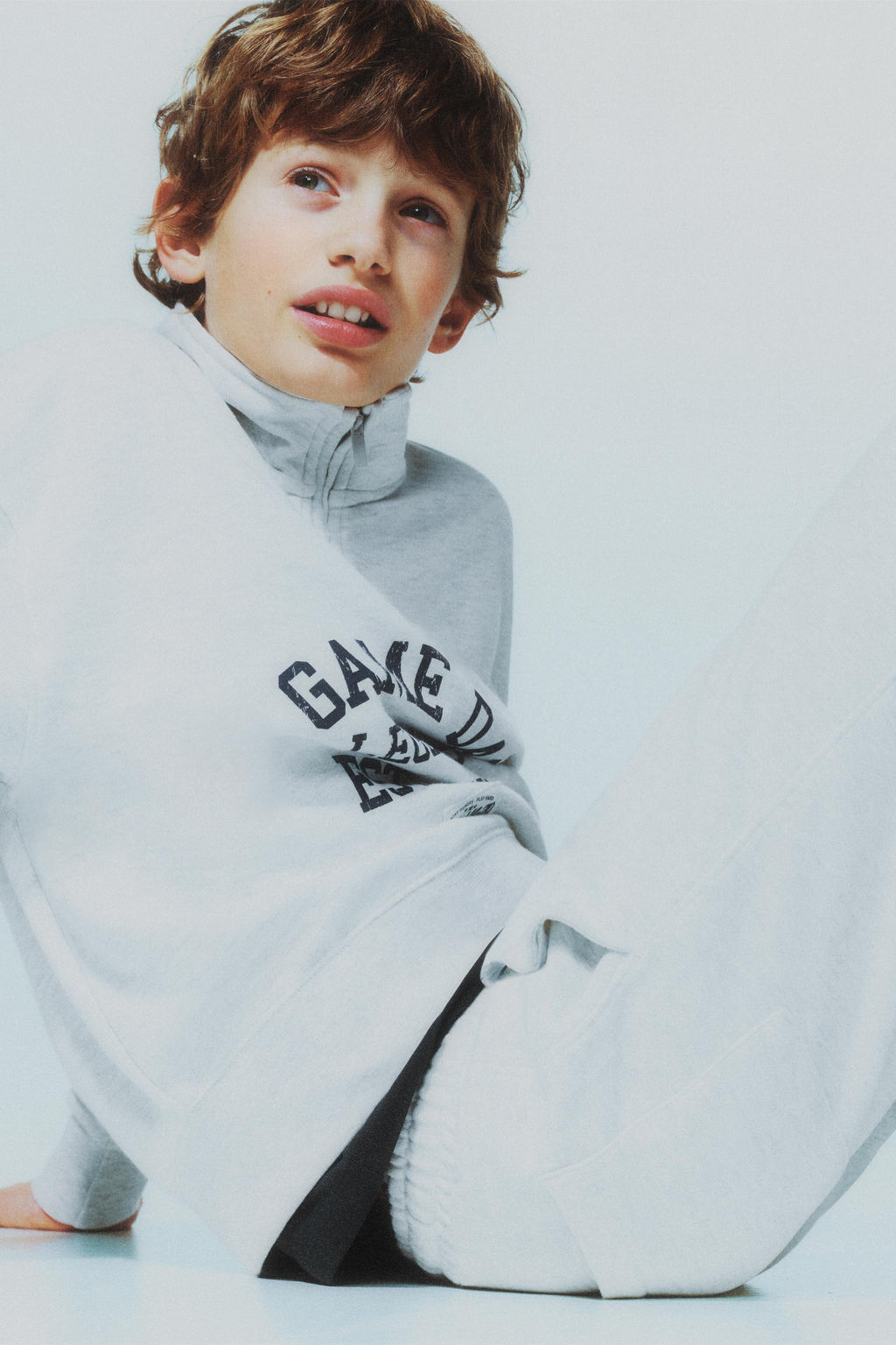 PANTAL?N BARREL JOGGING / Gris vigor? - Zara фото 6