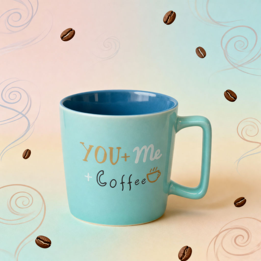 КРУЖКА YOU+ME+COFFEE 365 МЛ - Lefard фото 6