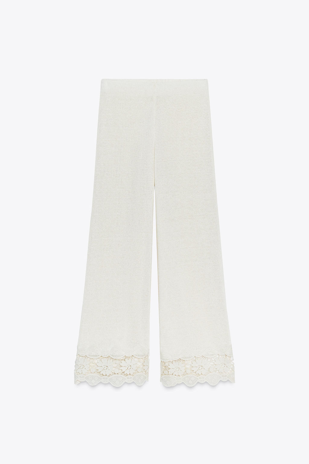 GUIPURE COMBINED TROUSERS - Zara фото 18