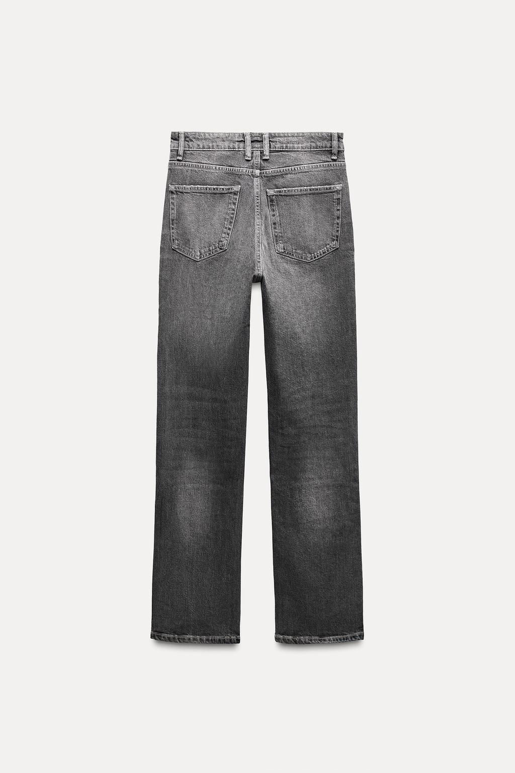 JEANS TRF STRAIGHT COMFORT HIGH WAIST - Zara фото 14