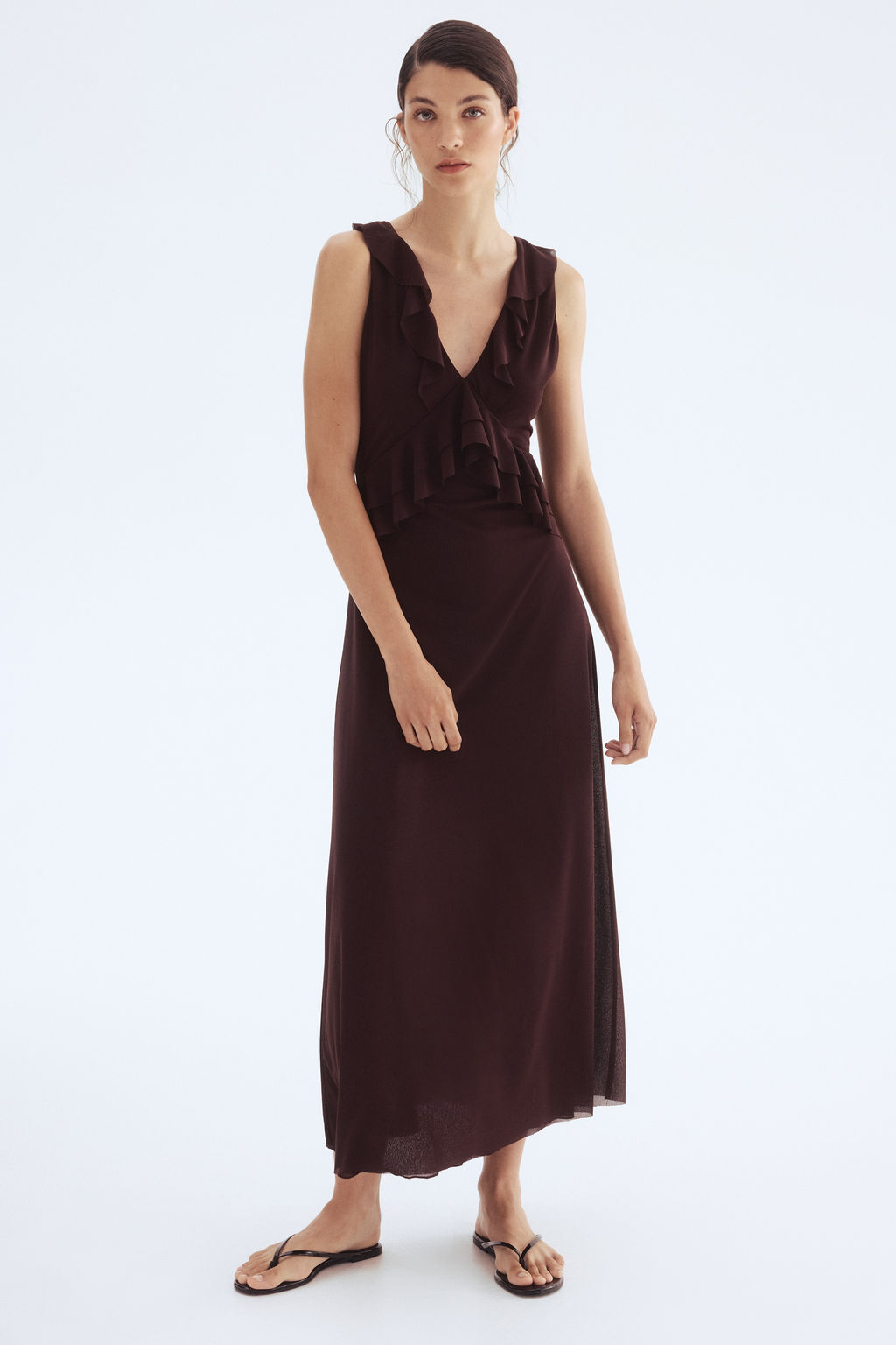 Vestido con volantes - H&m фото 4