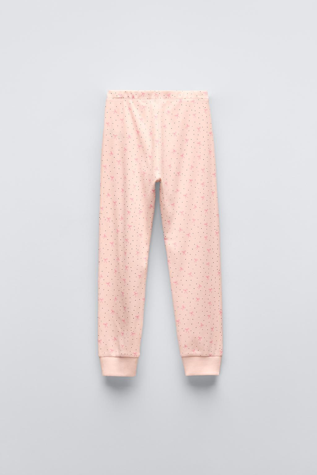 6-14 YEARS/ RIBBON RIB PYJAMAS - Zara фото 5