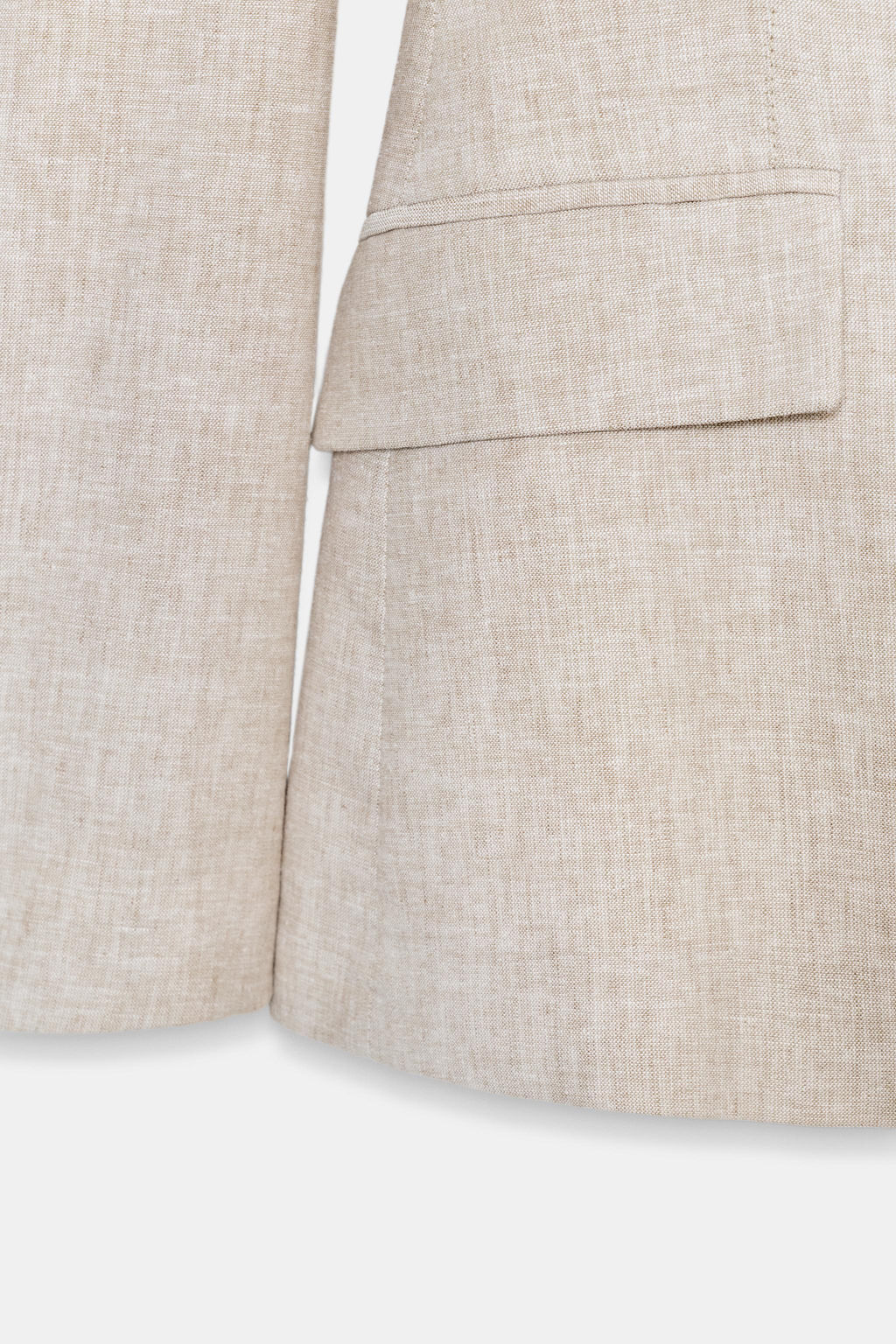 BLAZER PINZAS CON LINO / Arena / Vigor? - Zara фото 11