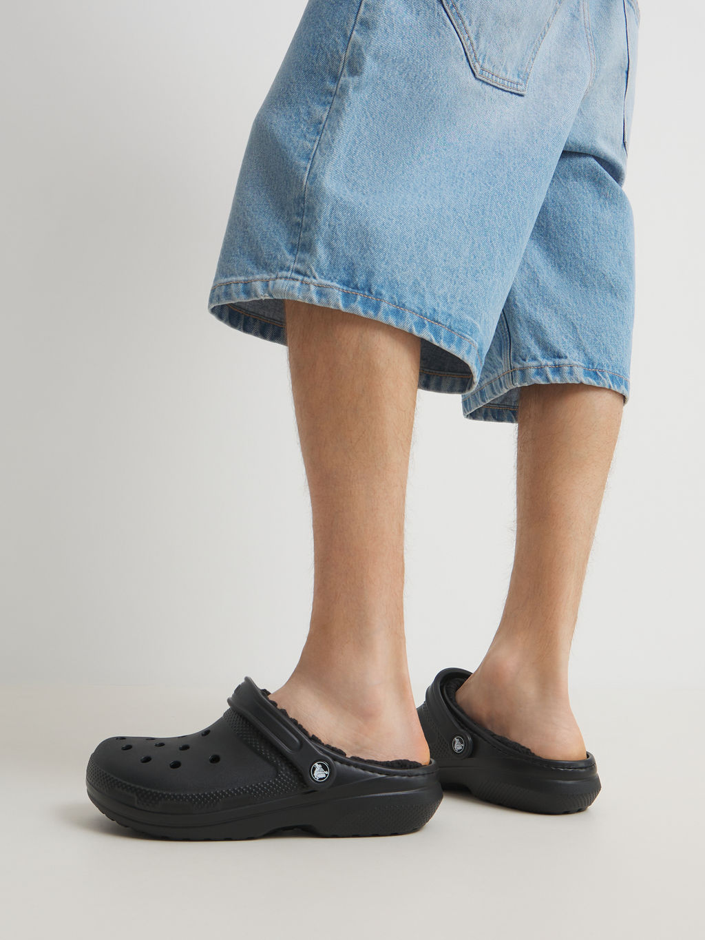 Шлепанцы Сланцы CROCS CLASSIC LINED CLOG