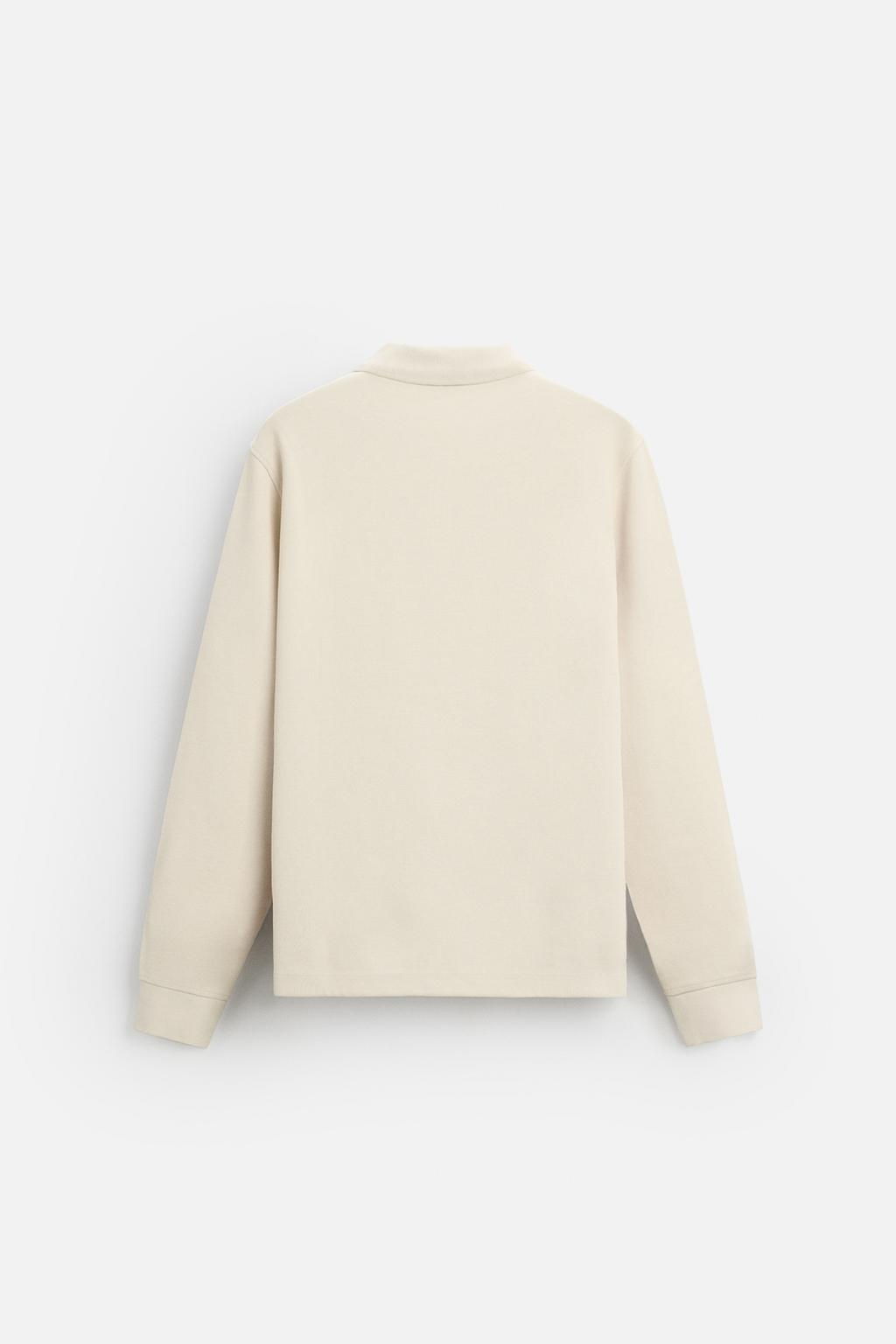 ZIP COLLAR POLO SHIRT - Zara фото 16